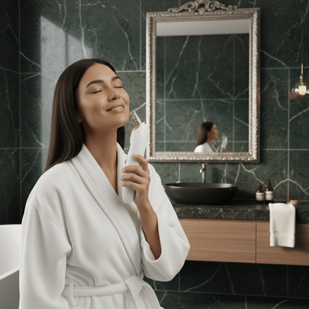 מנקה הפנים החכם מבית AMIVALY