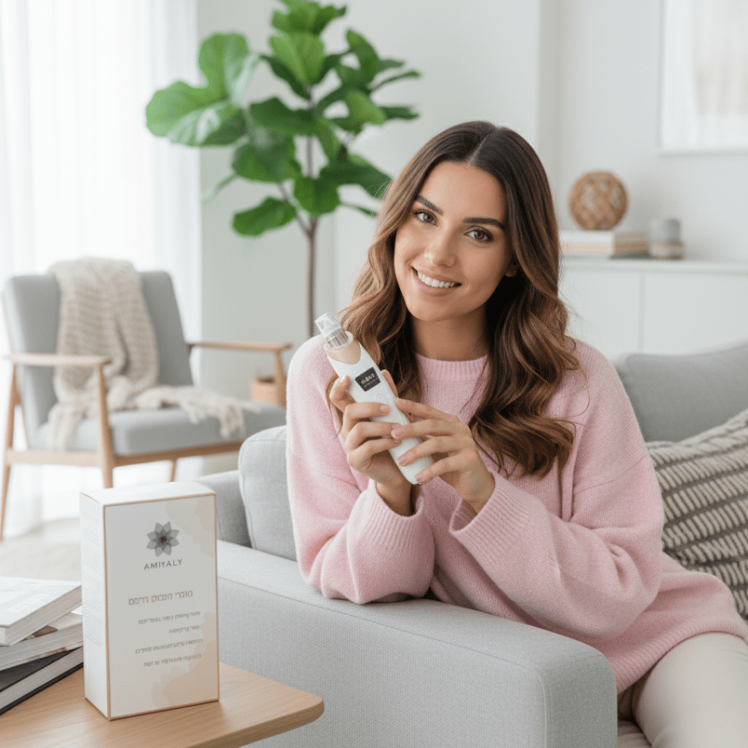 מנקה הפנים החכם מבית AMIVALY