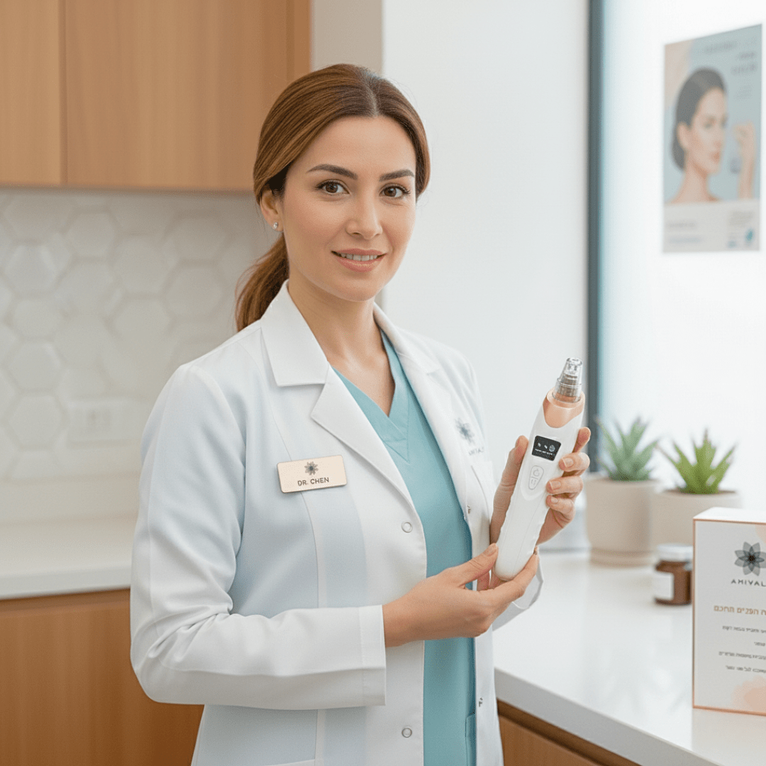 מנקה הפנים החכם מבית AMIVALY